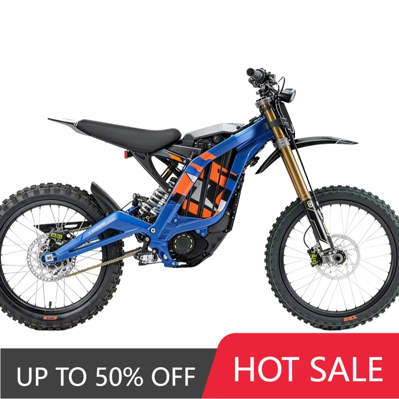 TTY Recommended 10000W surroundon Light Bee X 60v off-road electric motorcycle 40AH 266N.m road legal electric off-road vehicle
TTY Recommended 10000W surroundon Light Bee X 60v off-road electric motorcycle 40AH 266N.m road legal electric off-road vehicle