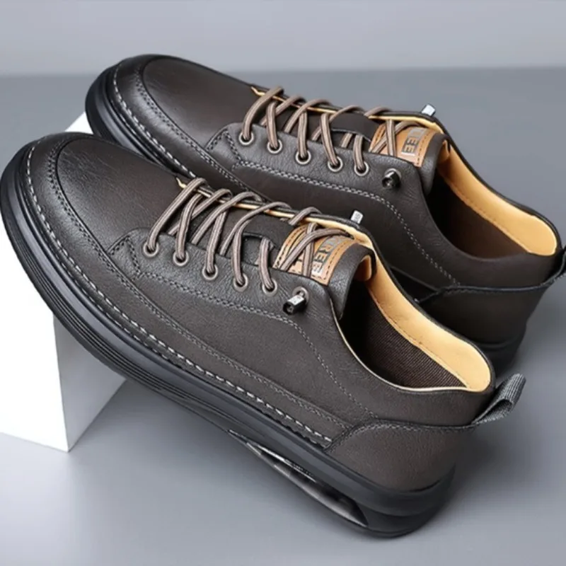 1 пара мужских модных кожаных туфель больших размеров, мужские спортивные туфли на мягкой подошве, нескользящие повседневные кожаные туфли
1 пара мужских модных кожаных туфель больших размеров, мужские спортивные туфли на мягкой подошве, нескользящие повседневные кожаные туфли