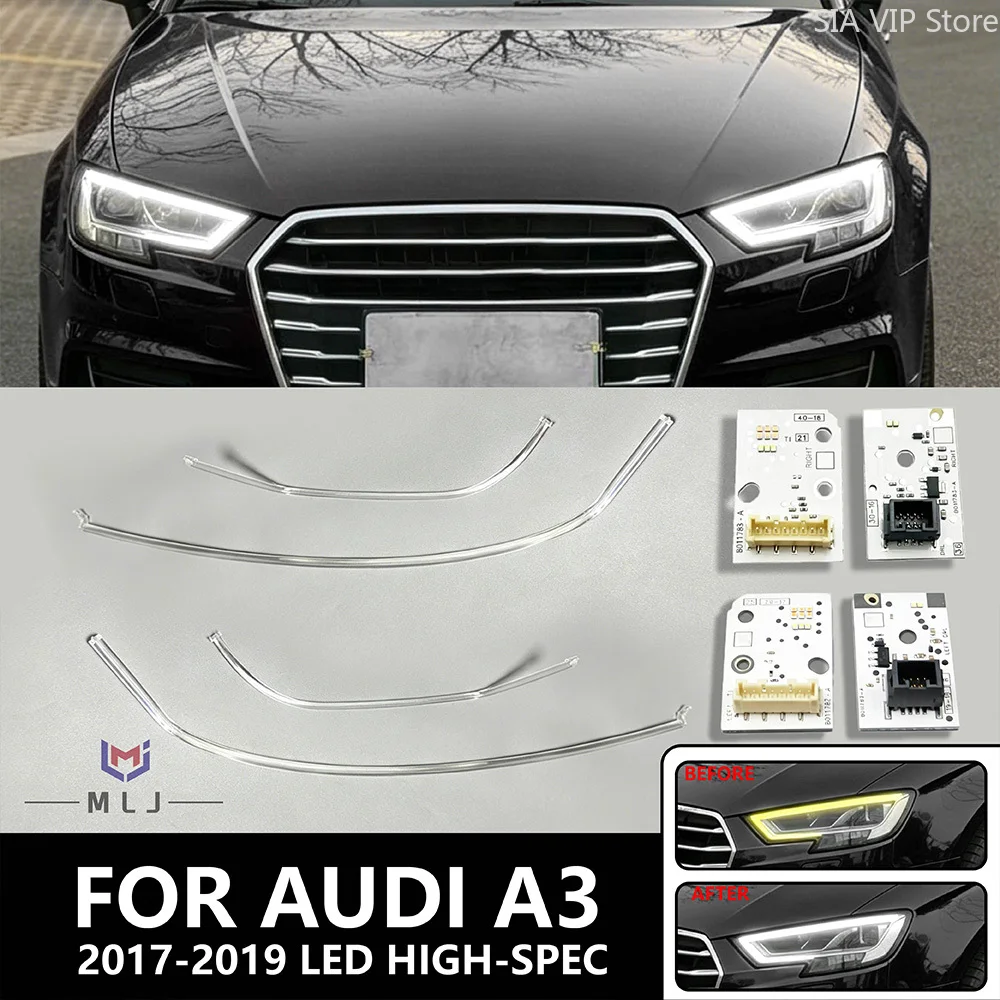 DRL Lamp Tube Chip For Audi A3 8V Facelift 2017-2019 High-Spec LED Headlight Daytime Running Light Guide StripAngel Eyes DRLChip
DRL Lamp Tube Chip For Audi A3 8V Facelift 2017-2019 High-Spec LED Headlight Daytime Running Light Guide StripAngel Eyes DRLChip