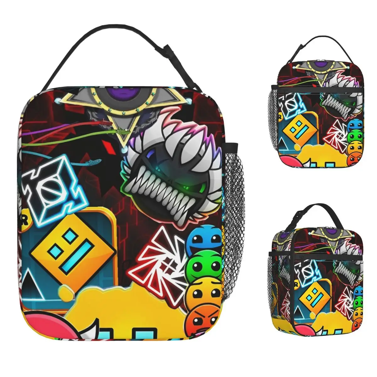 Geometry Gaming Dashed Lunch Bag Outdoor Picnic Lunch Box Retro Graphic Tote Food Bags Oxford Portable Zipper Cooler Bag
Geometry Gaming Dashed Lunch Bag Outdoor Picnic Lunch Box Retro Graphic Tote Food Bags Oxford Portable Zipper Cooler Bag