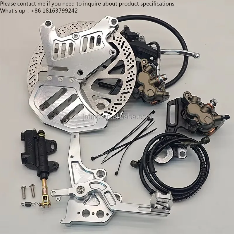 Dual-Caliper Bracket + 240mm Rear Rotor + UB Rear Brake & Caliper Assembly - Compatible with Light Bee E Ride Pro SS 2.0
Dual-Caliper Bracket + 240mm Rear Rotor + UB Rear Brake & Caliper Assembly - Compatible with Light Bee E Ride Pro SS 2.0