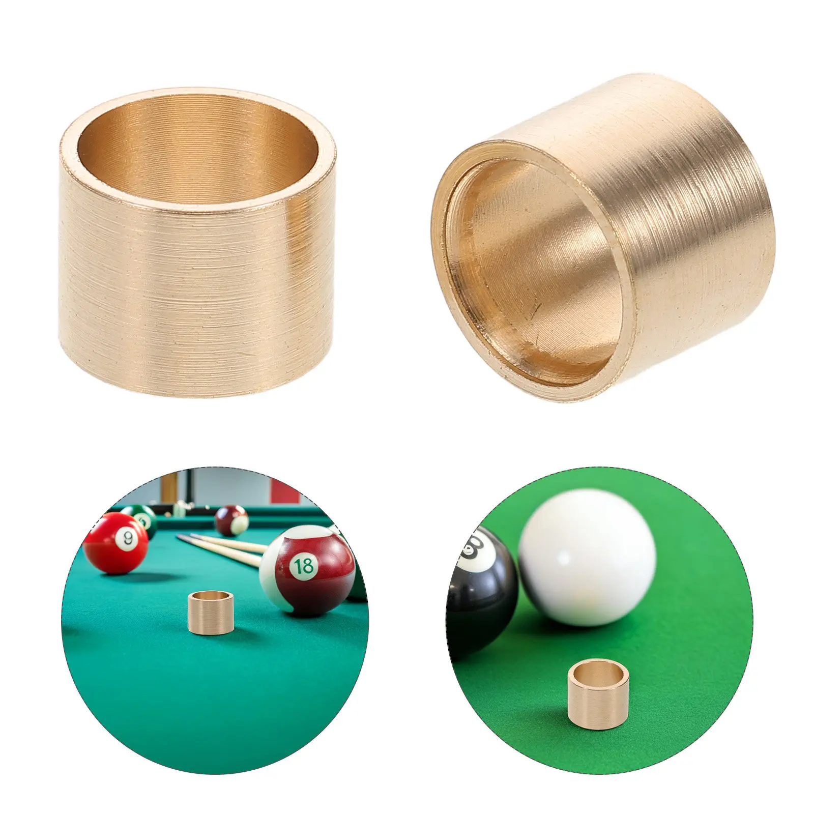 10Pcs Copper Pool Cue Ferrules 10Mm Replacement Ferrule Tips for Billiard Snooker Cue Stick Repair Maintenance Kit Accessories
10Pcs Copper Pool Cue Ferrules 10Mm Replacement Ferrule Tips for Billiard Snooker Cue Stick Repair Maintenance Kit Accessories