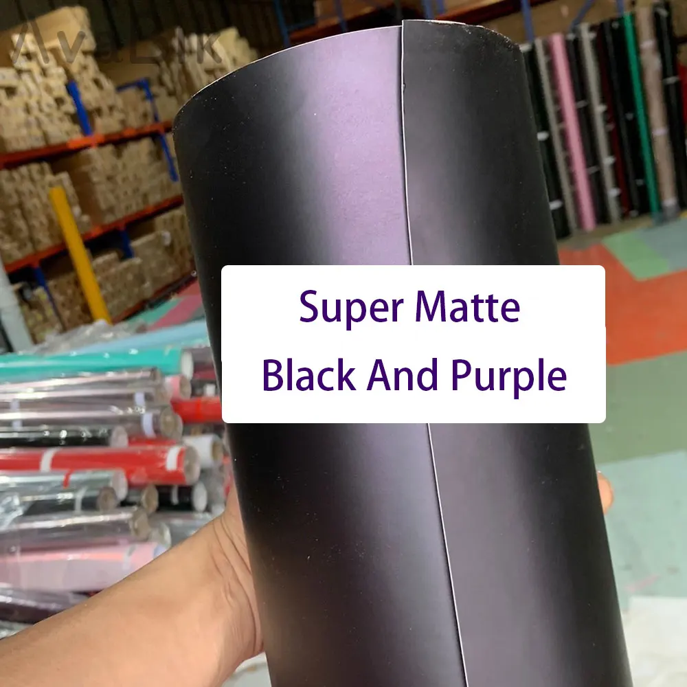 PET Ultra Matte Ghost Purple Vinyl Wrap Film Roll Self Adhesive Motorbike Car Wrap Decal With Air Release Initial Low Tack Glue
PET Ultra Matte Ghost Purple Vinyl Wrap Film Roll Self Adhesive Motorbike Car Wrap Decal With Air Release Initial Low Tack Glue