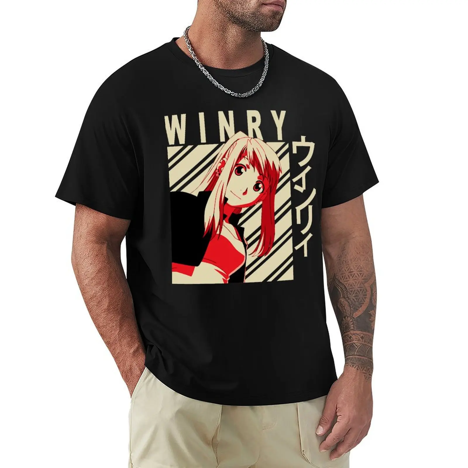 Winry Rockbell T-Shirt Comfortable Daily Wear Tee
Winry Rockbell T-Shirt Comfortable Daily Wear Tee