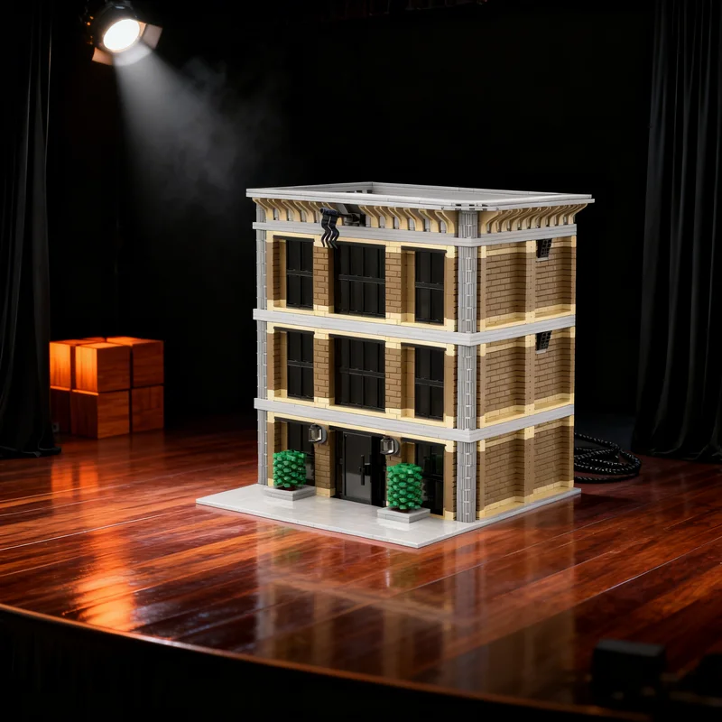 2605pcs MOC The Old Bank Modular Streetscape Model Building Blocks Construction Christmas Gifts Toy Creative DIY Idea Assemble
2605pcs MOC The Old Bank Modular Streetscape Model Building Blocks Construction Christmas Gifts Toy Creative DIY Idea Assemble