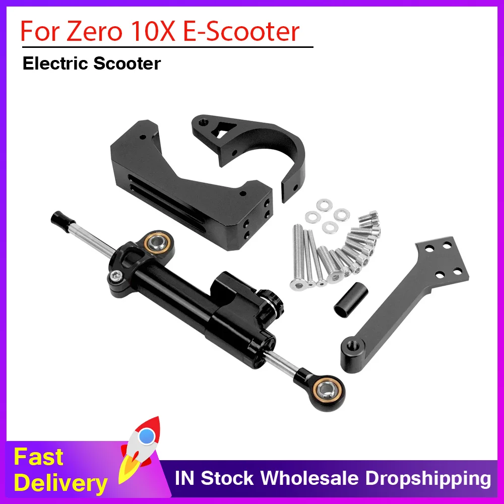 Aluminum Alloy Electric Scooters Steering Stabilizer Bracket for Zero 10X Electric Scooters Damping Support Upgrade Component
Aluminum Alloy Electric Scooters Steering Stabilizer Bracket for Zero 10X Electric Scooters Damping Support Upgrade Component