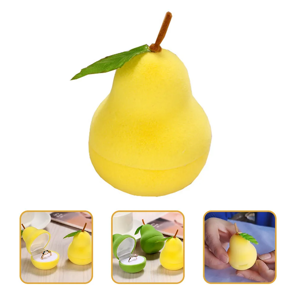 Creative Fruit Ring Box Flannelette Wedding Ring Holder Small Jewelry Case Engagement Proposal Display Organizer
Creative Fruit Ring Box Flannelette Wedding Ring Holder Small Jewelry Case Engagement Proposal Display Organizer