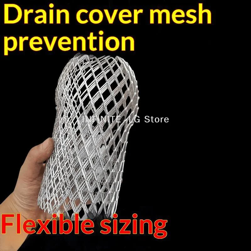Aluminum Alloy Drain Pipe Mesh Filter Anti-Clogging Leaf Filter For Round Square Pipes Prevents Clogging From LeavesINFINITE -LG
Aluminum Alloy Drain Pipe Mesh Filter Anti-Clogging Leaf Filter For Round Square Pipes Prevents Clogging From LeavesINFINITE -LG