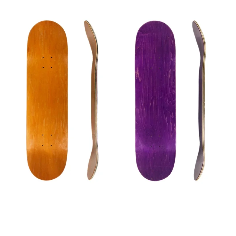 Skateboard board surface plus maple sandwich color professional double warping board, bare board, skateboard grade
Skateboard board surface plus maple sandwich color professional double warping board, bare board, skateboard grade
