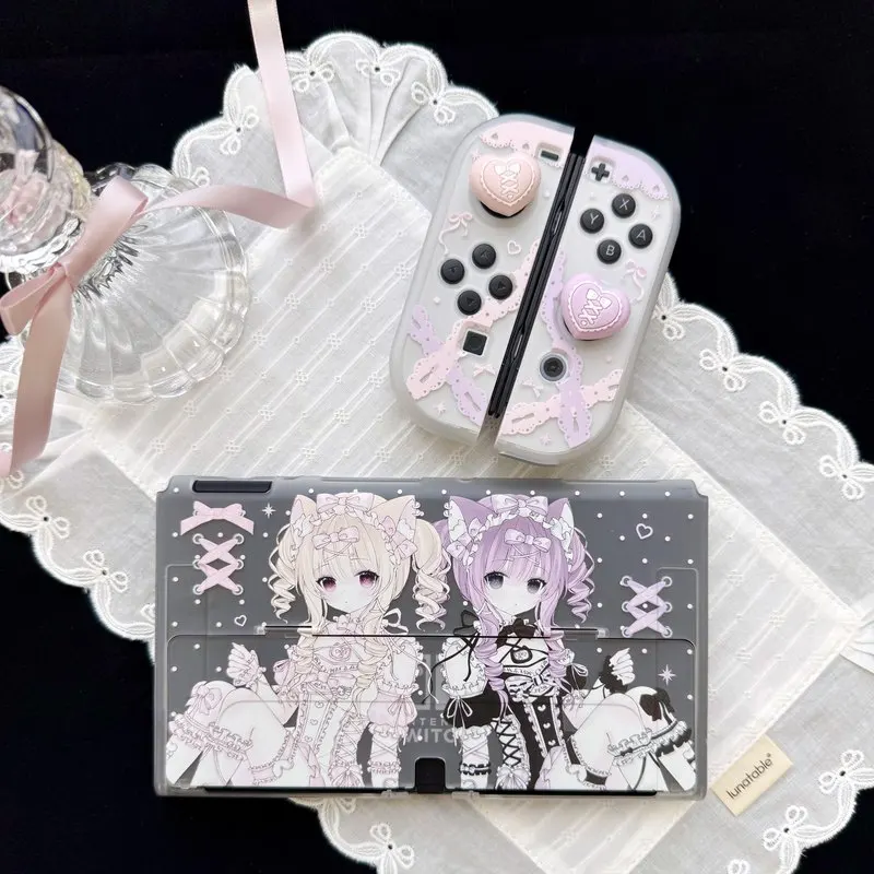 Kelulu Switch Protective Case Cute Anime Lolita Girls Customized Oled Ns Lite Protective Case Storage Bag Anime Game Peripheral
Kelulu Switch Protective Case Cute Anime Lolita Girls Customized Oled Ns Lite Protective Case Storage Bag Anime Game Peripheral