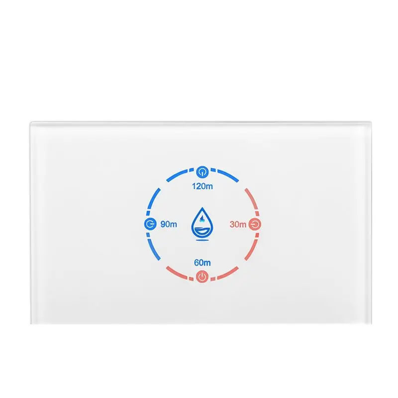 【ПОСЛЕДНИЙ ШАНТУГРУЗОВОЙ ВЫБОР】Умный Wi-Fi выключатель для водонагревателя Tuya, сенсорный, 40А, 8800Вт, работает с Alexa Google Home-US Stand, приложение Smart Life Cont
【ПОСЛЕДНИЙ ШАНТУГРУЗОВОЙ ВЫБОР】Умный Wi-Fi выключатель для водонагревателя Tuya, сенсорный, 40А, 8800Вт, работает с Alexa Google Home-US Stand, приложение Smart Life Cont