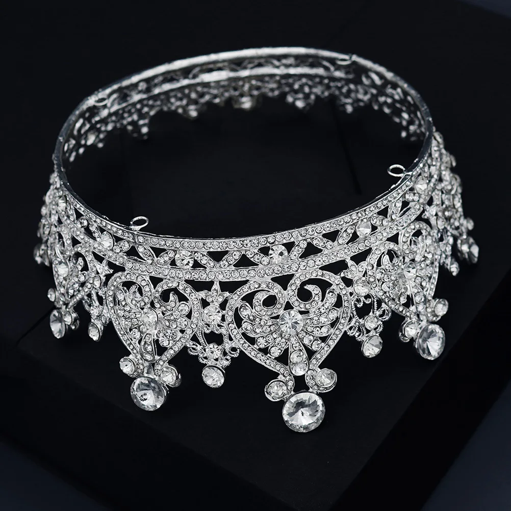 Retro Crown Headdress Chic Crystal Hair Decor for Bride Wedding Party Accessories Lightweight Durable Color
Retro Crown Headdress Chic Crystal Hair Decor for Bride Wedding Party Accessories Lightweight Durable Color