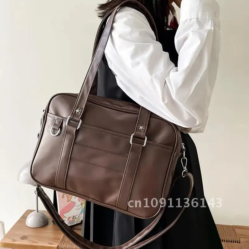 Japanese Style JK Bag Women High School Student Uniform Leather Simple Women Itabag Bag Bags Shoulder Bag Handbags PU Crossbody
Japanese Style JK Bag Women High School Student Uniform Leather Simple Women Itabag Bag Bags Shoulder Bag Handbags PU Crossbody