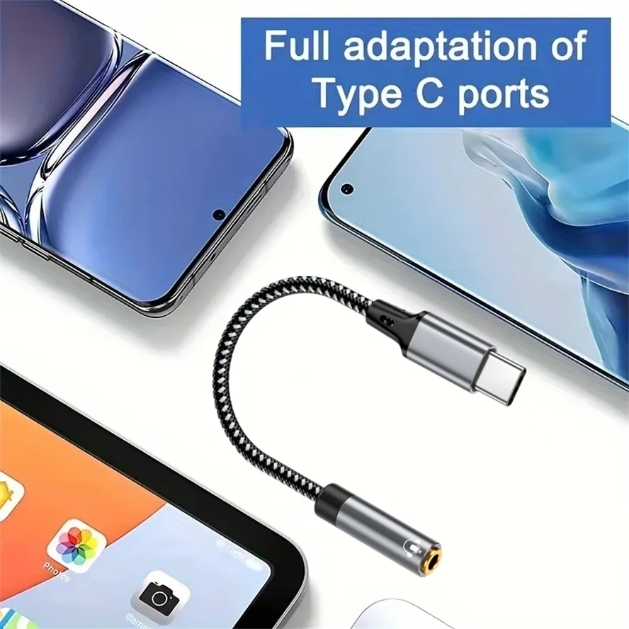 USB Type C to 3.5mm Female Headphone Jack Adapter Type C to Aux Audio Dongle Adapter for Xiaomi Samsung Galaxy iPad Pro Pixel
USB Type C to 3.5mm Female Headphone Jack Adapter Type C to Aux Audio Dongle Adapter for Xiaomi Samsung Galaxy iPad Pro Pixel