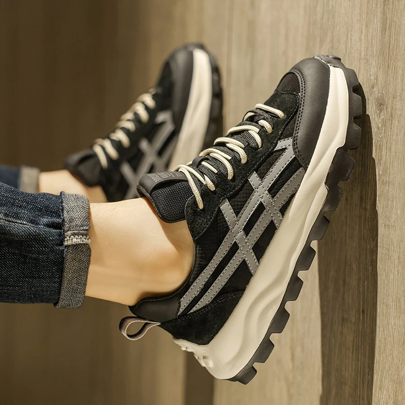 Men's Casual Leather Shoes Summer Versatile Running Anti-slip Travel Sports Thick Bottom Heightening Dad Trendy Shoes
Men's Casual Leather Shoes Summer Versatile Running Anti-slip Travel Sports Thick Bottom Heightening Dad Trendy Shoes