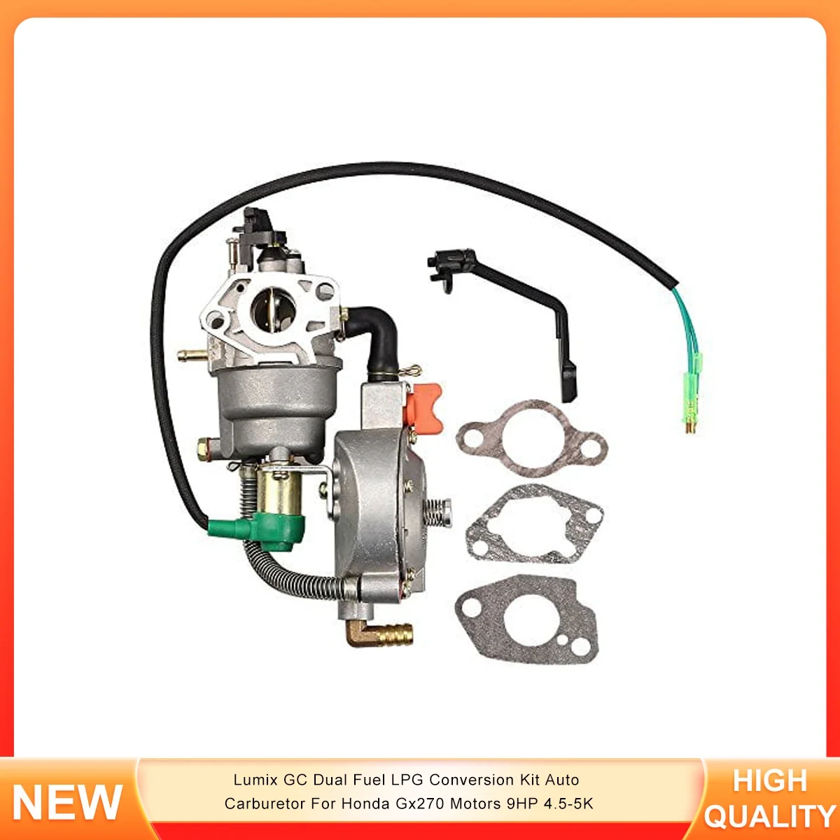 Lumix GC Dual Fuel LPG Conversion Kit Авто Карбюратор для двигателей Honda Gx270 9HP 4,5-5K
Lumix GC Dual Fuel LPG Conversion Kit Авто Карбюратор для двигателей Honda Gx270 9HP 4,5-5K