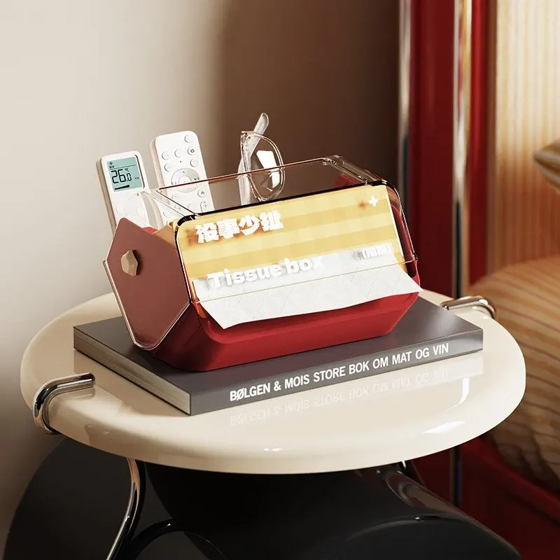 Light Luxury Paper Towel Box, Table Remote Control Storage Box, Napkin Holder Jewelry Organize Multi-Function Organizer
Light Luxury Paper Towel Box, Table Remote Control Storage Box, Napkin Holder Jewelry Organize Multi-Function Organizer