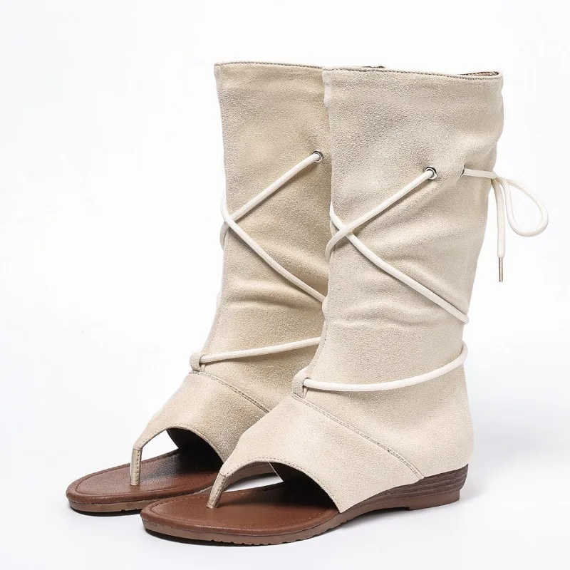 Summer Bohemian Women's Cool Boots Fashionable Strap Split Toe Women's Sandals Designer Casual Woman's Shoes Sandalias De Mujer
Summer Bohemian Women's Cool Boots Fashionable Strap Split Toe Women's Sandals Designer Casual Woman's Shoes Sandalias De Mujer