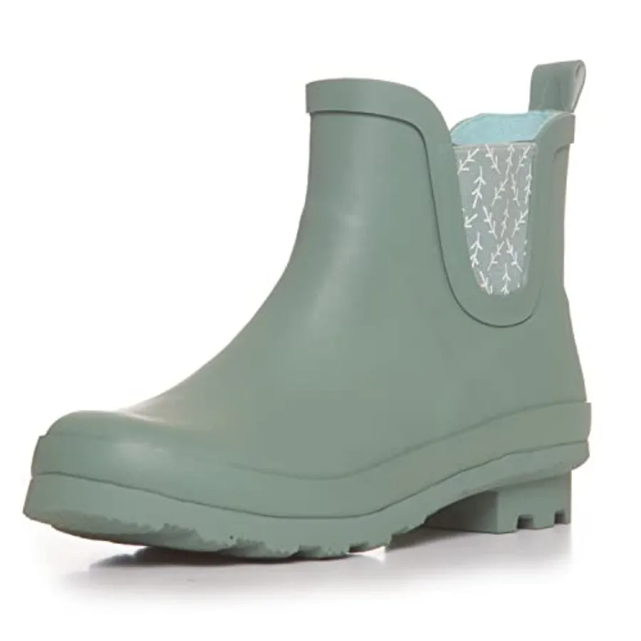 Laura Ashley Women's Waterproof Mid Cut Ankle Rain Boots
Laura Ashley Women's Waterproof Mid Cut Ankle Rain Boots