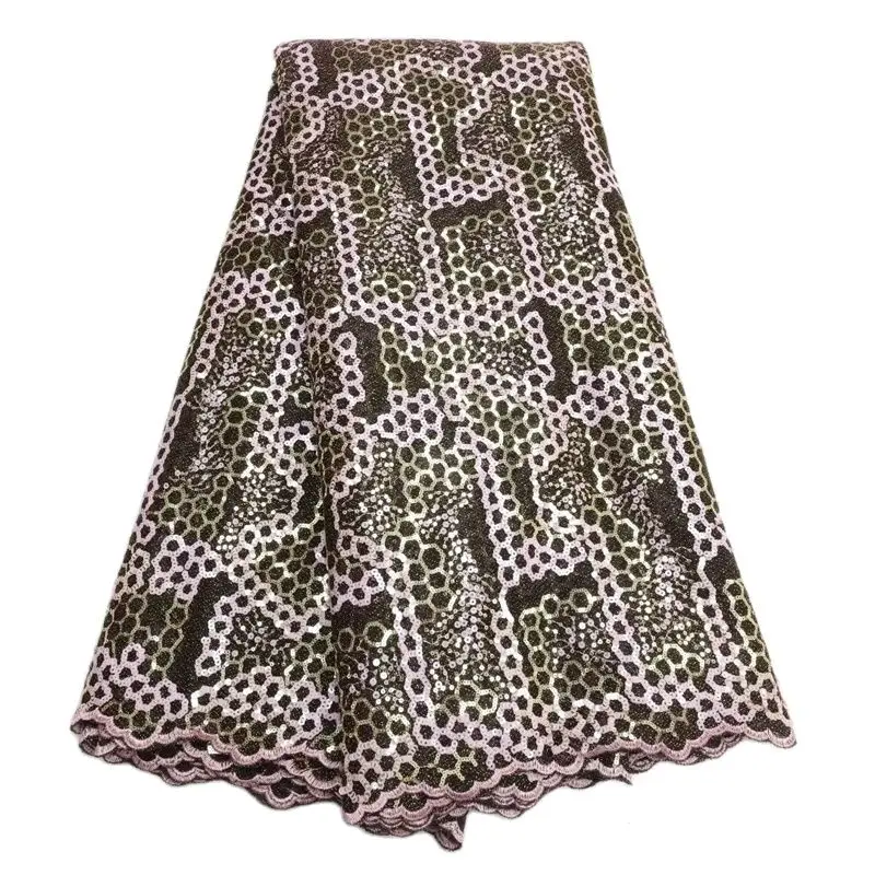 African Tulle Lace Fabric for Women Dress, Sequined Material, French Lace, High Quality
African Tulle Lace Fabric for Women Dress, Sequined Material, French Lace, High Quality