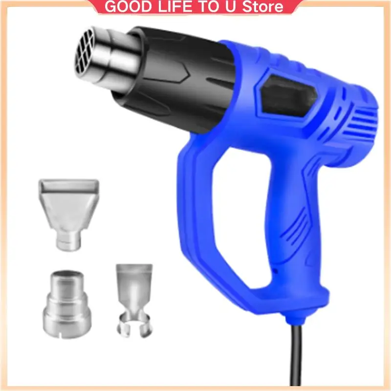 Three-Nozzle Hot Air Gun Dual Speed Adjustable Heat Gun For DIY, Paint Stripping, Shrinking PVC, Drying Crafts EU Plug-ABGL
Three-Nozzle Hot Air Gun Dual Speed Adjustable Heat Gun For DIY, Paint Stripping, Shrinking PVC, Drying Crafts EU Plug-ABGL