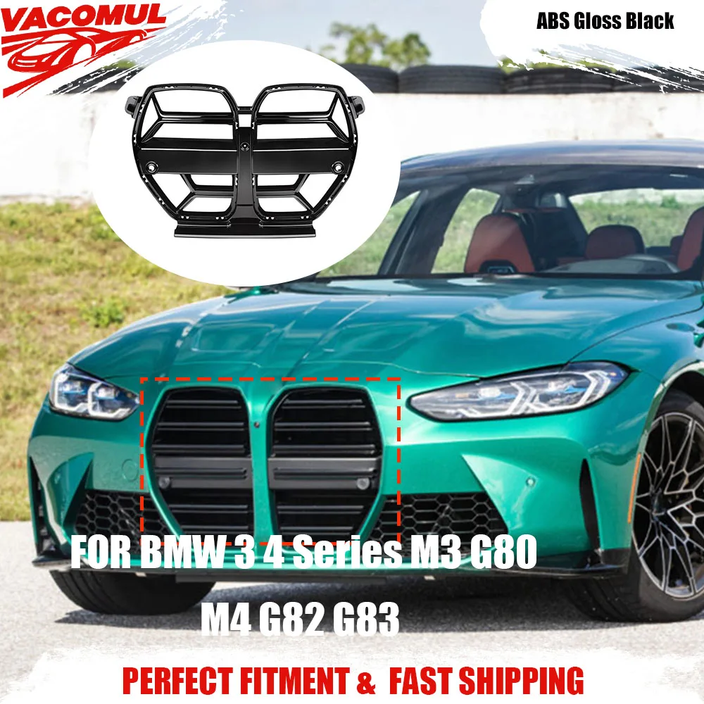 Решетка радиатора VACOMUL для BMW 3, 4 серии, M3 G80, M4 G82, G83 2020+ из ABS-пластика, черная, для стайлинга автомобиля
Решетка радиатора VACOMUL для BMW 3, 4 серии, M3 G80, M4 G82, G83 2020+ из ABS-пластика, черная, для стайлинга автомобиля