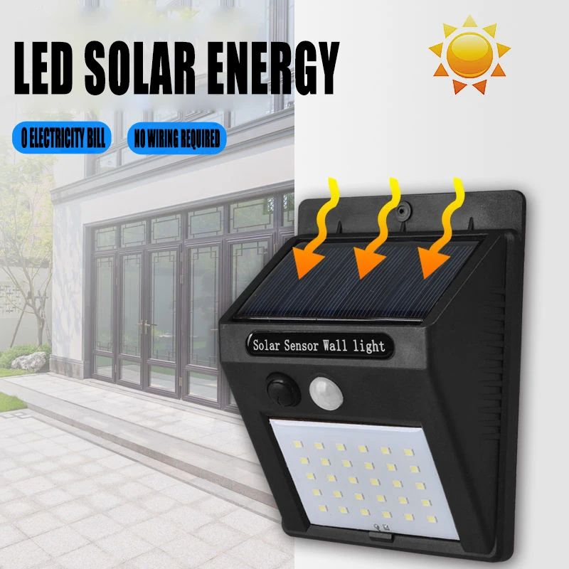 Solar Light LED Human Body Induction Light Waterproof Landscape Courtyard Wall Light Garden Outdoor Wall Lighting Street Light
Solar Light LED Human Body Induction Light Waterproof Landscape Courtyard Wall Light Garden Outdoor Wall Lighting Street Light