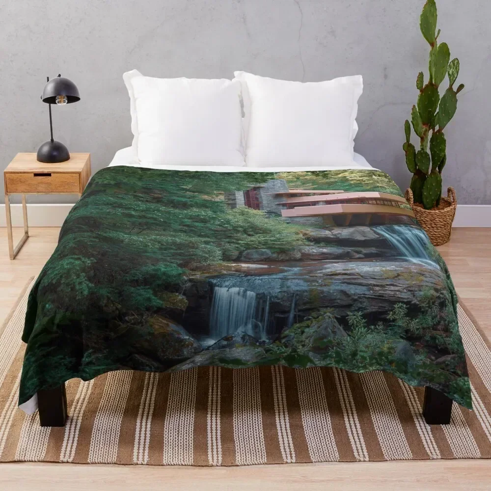 Fallingwater Throw Blanket Men's Soft Warm Throw Blanket for Couch
Fallingwater Throw Blanket Men's Soft Warm Throw Blanket for Couch