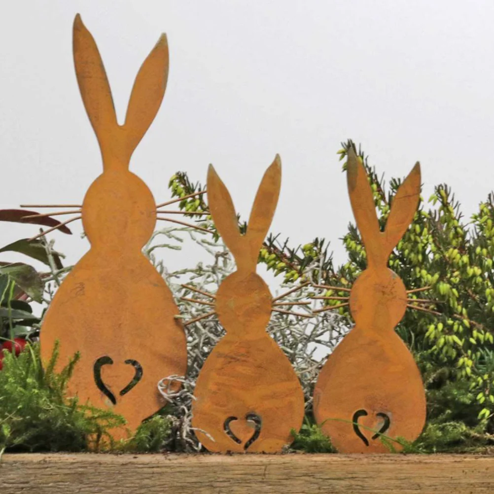 Rabbit Yard Plugin Outdoor Ground Ornaments Metal Garden Bunny Sign Lawn Stake Decor Decorations
Rabbit Yard Plugin Outdoor Ground Ornaments Metal Garden Bunny Sign Lawn Stake Decor Decorations