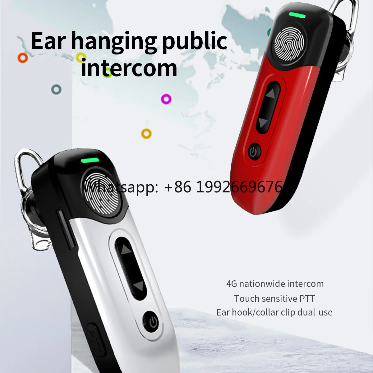 In Ear Mic Promotional Monitor Mini Ear Radio for Sport Ear-Hook Removable Woki Toki Walkie Talkie Restaurant Business Earpiece
In Ear Mic Promotional Monitor Mini Ear Radio for Sport Ear-Hook Removable Woki Toki Walkie Talkie Restaurant Business Earpiece