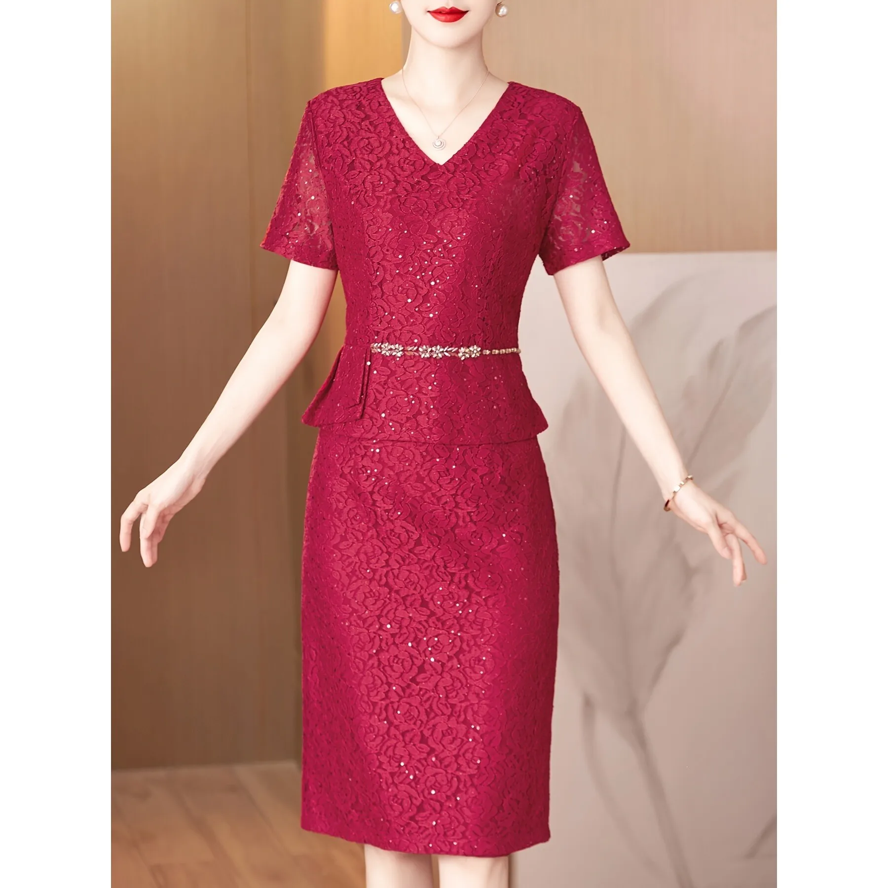 Vneck Mesh Bodycon Dress U 59991 Wedding Dress Women's Fashion Citywalk Seven Sleeve Length Other Material 100%
Vneck Mesh Bodycon Dress U 59991 Wedding Dress Women's Fashion Citywalk Seven Sleeve Length Other Material 100%