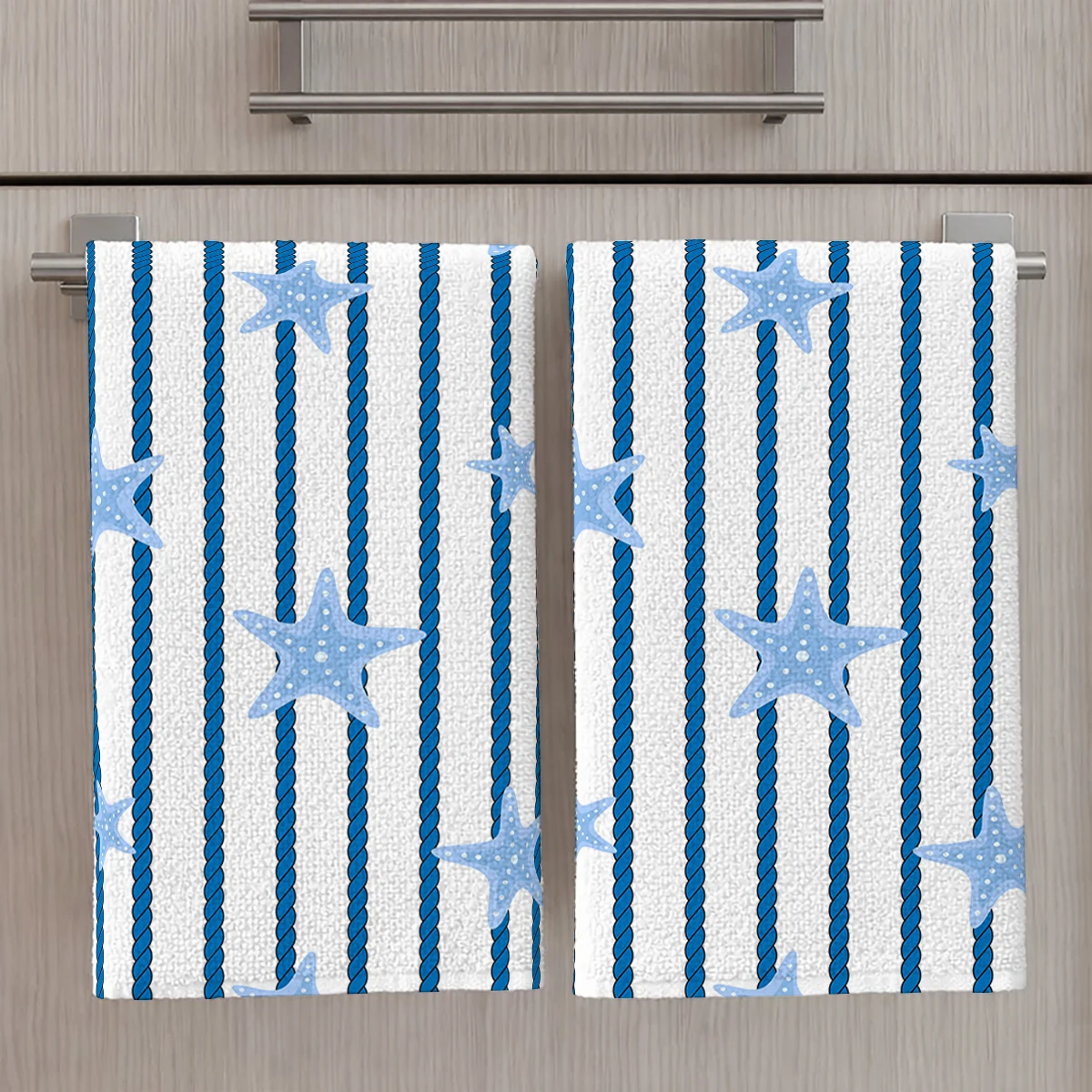 Ocean Themed Polyester Dish Cloth - Machine Washable, Stylish Kitchen Cleaning Cloth with Marine Creature Patterns
Ocean Themed Polyester Dish Cloth - Machine Washable, Stylish Kitchen Cleaning Cloth with Marine Creature Patterns