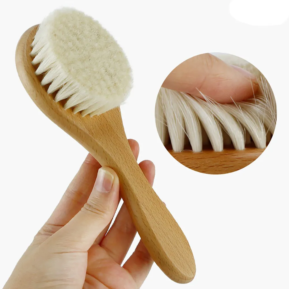 3Pcs Baby Detangle Set Massage Comb Soft Wool Brush Wooden Newborn Scalp Grooming Hair Brush Healthy Hair Growth Head Care
3Pcs Baby Detangle Set Massage Comb Soft Wool Brush Wooden Newborn Scalp Grooming Hair Brush Healthy Hair Growth Head Care