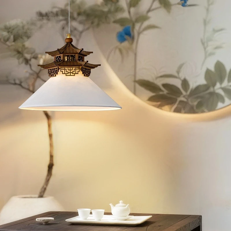 New Song Dynasty aesthetic chandelier new Chinese style living room dining room bedroom study tea room oriental zen retro style
New Song Dynasty aesthetic chandelier new Chinese style living room dining room bedroom study tea room oriental zen retro style