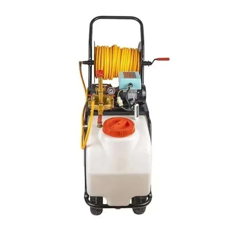 Portable 48v/60v/72v Battery Powered Agricultural Sprayers Machine 60L Trolley Electric Power Pump Sprayer
Portable 48v/60v/72v Battery Powered Agricultural Sprayers Machine 60L Trolley Electric Power Pump Sprayer
