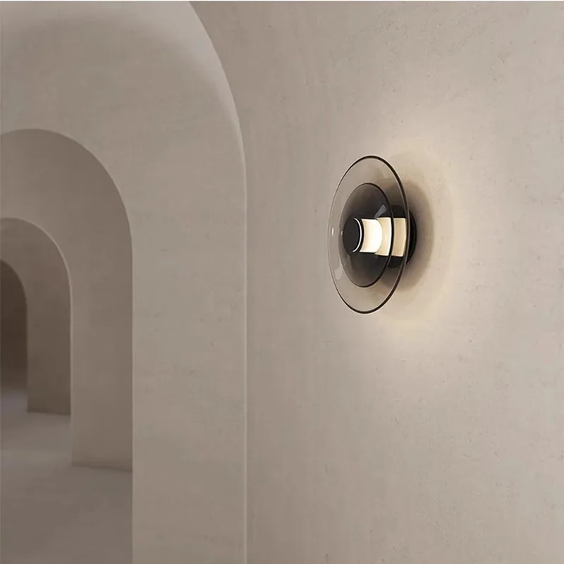 Nordic Glass Wall Lamp Modern Luxury Minimalist Creative Living Room Bedroom Bedside Study Corridor LED Metal Bracket Light
Nordic Glass Wall Lamp Modern Luxury Minimalist Creative Living Room Bedroom Bedside Study Corridor LED Metal Bracket Light