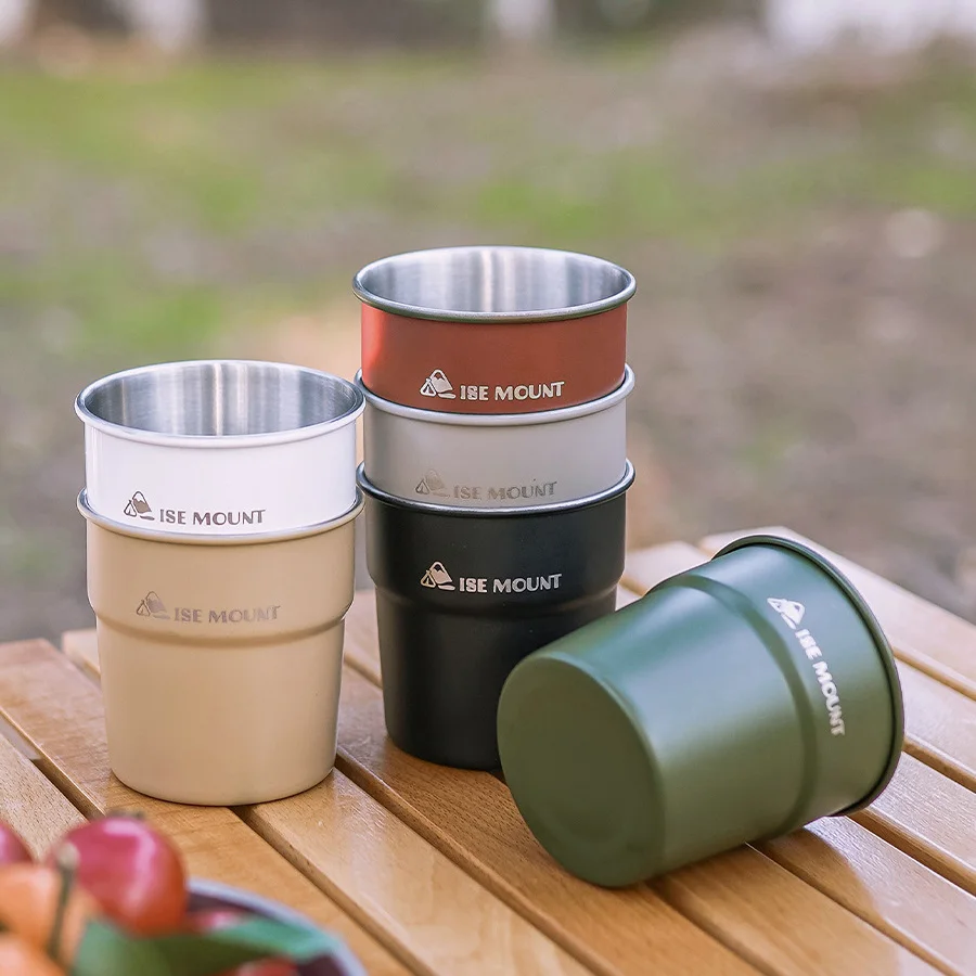 300ml Stainless Steel Camping Cup Mug Camping Hiking Portable Tea Coffee Beer Cup Outdoor Camping Travel Water Cup Tableware
300ml Stainless Steel Camping Cup Mug Camping Hiking Portable Tea Coffee Beer Cup Outdoor Camping Travel Water Cup Tableware