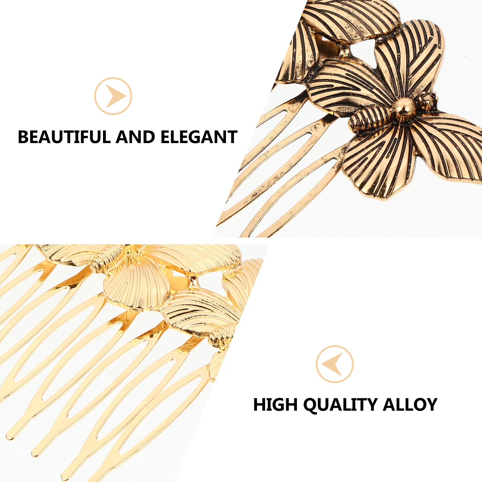 3pcs Vintage Hair Comb Butterflies Decor Retro Wedding Headpiece For Bride Elegant Party Hair Accessory Jewelry Gift
3pcs Vintage Hair Comb Butterflies Decor Retro Wedding Headpiece For Bride Elegant Party Hair Accessory Jewelry Gift