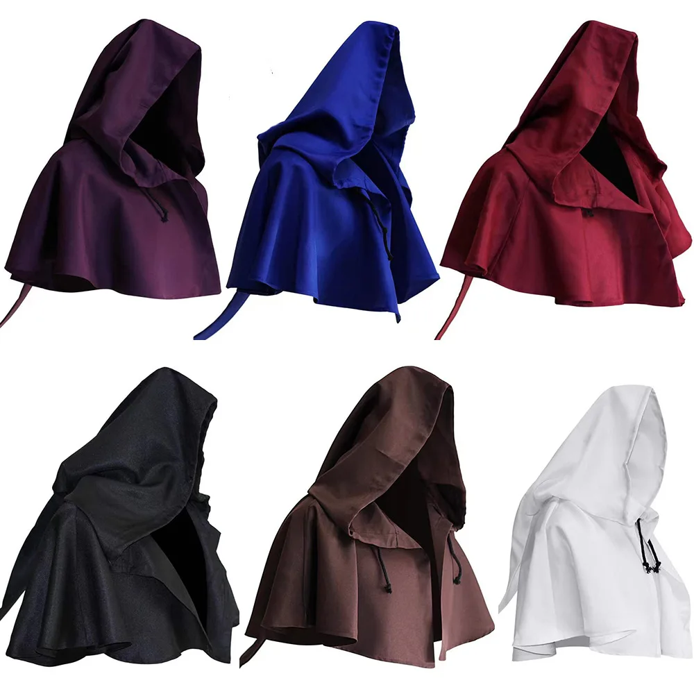 2025 New Friar Monk Priest Robe Halloween Cloak Cosplay Gothic Wizard Cloak Hat Costume Medieval Hooded Poncho
2025 New Friar Monk Priest Robe Halloween Cloak Cosplay Gothic Wizard Cloak Hat Costume Medieval Hooded Poncho