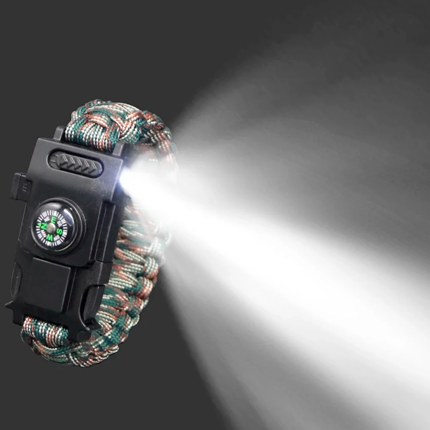Light Multi- Bracelet Emergency Camping Hiking tools Survival Bracelet Paracorde 4mm Outdoor First Aid Kits
Light Multi- Bracelet Emergency Camping Hiking tools Survival Bracelet Paracorde 4mm Outdoor First Aid Kits