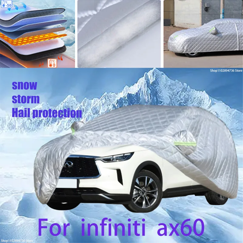 For infiniti ax60 Outdoor Cotton Thickened Awning For Car Anti Hail Protection Snow Covers Sunshade Waterproof Dustproof
For infiniti ax60 Outdoor Cotton Thickened Awning For Car Anti Hail Protection Snow Covers Sunshade Waterproof Dustproof