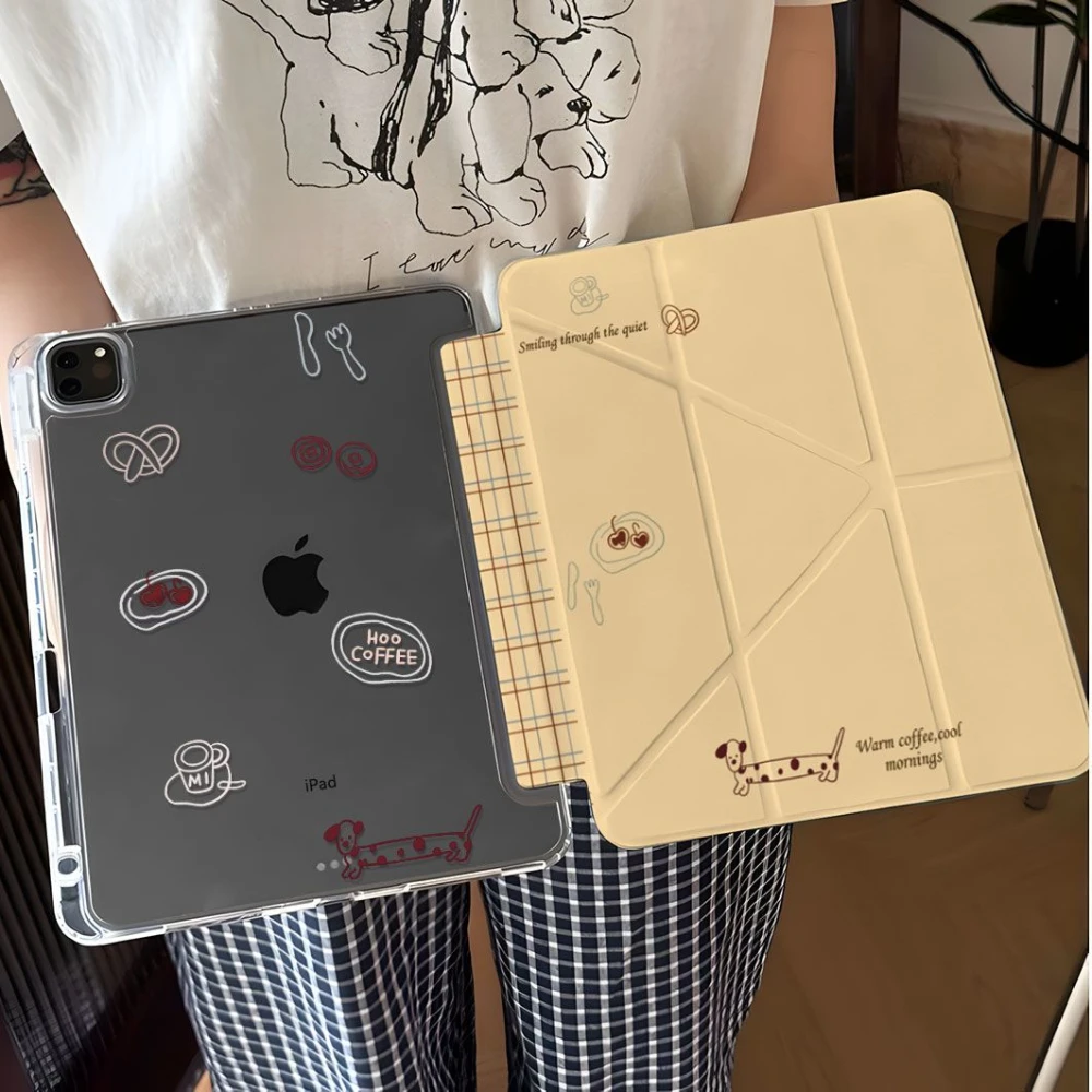Ins Cute Coffee Dog Apple Tablet Case For iPad Pro 11 12.9 13 M2 M4 M3 M5 Shell 8.3 9.7 10.2 5/6/7/8/9/10/11th Air 3 4 5 6 Cover
Ins Cute Coffee Dog Apple Tablet Case For iPad Pro 11 12.9 13 M2 M4 M3 M5 Shell 8.3 9.7 10.2 5/6/7/8/9/10/11th Air 3 4 5 6 Cover