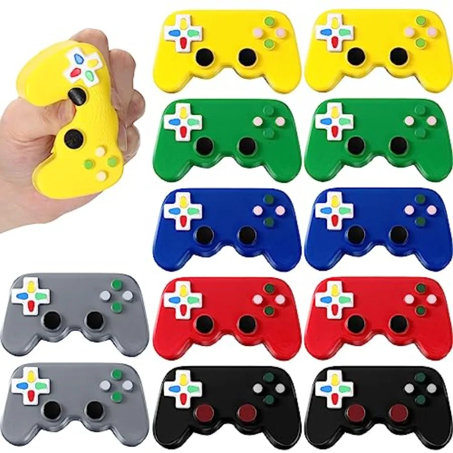 Video Game Party Favors: 48 Pcs Controller-Shaped Stress Toys, Classic Red/Blue/Black Plastic, Sensory Fidget Relief for Adults
Video Game Party Favors: 48 Pcs Controller-Shaped Stress Toys, Classic Red/Blue/Black Plastic, Sensory Fidget Relief for Adults