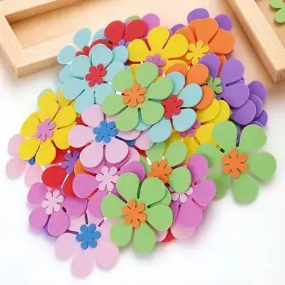 120pcs Flower Decorations for Wall Classroom DIY Flowers Embellishment Flower Craft Supplies Stickers Kids Project
120pcs Flower Decorations for Wall Classroom DIY Flowers Embellishment Flower Craft Supplies Stickers Kids Project