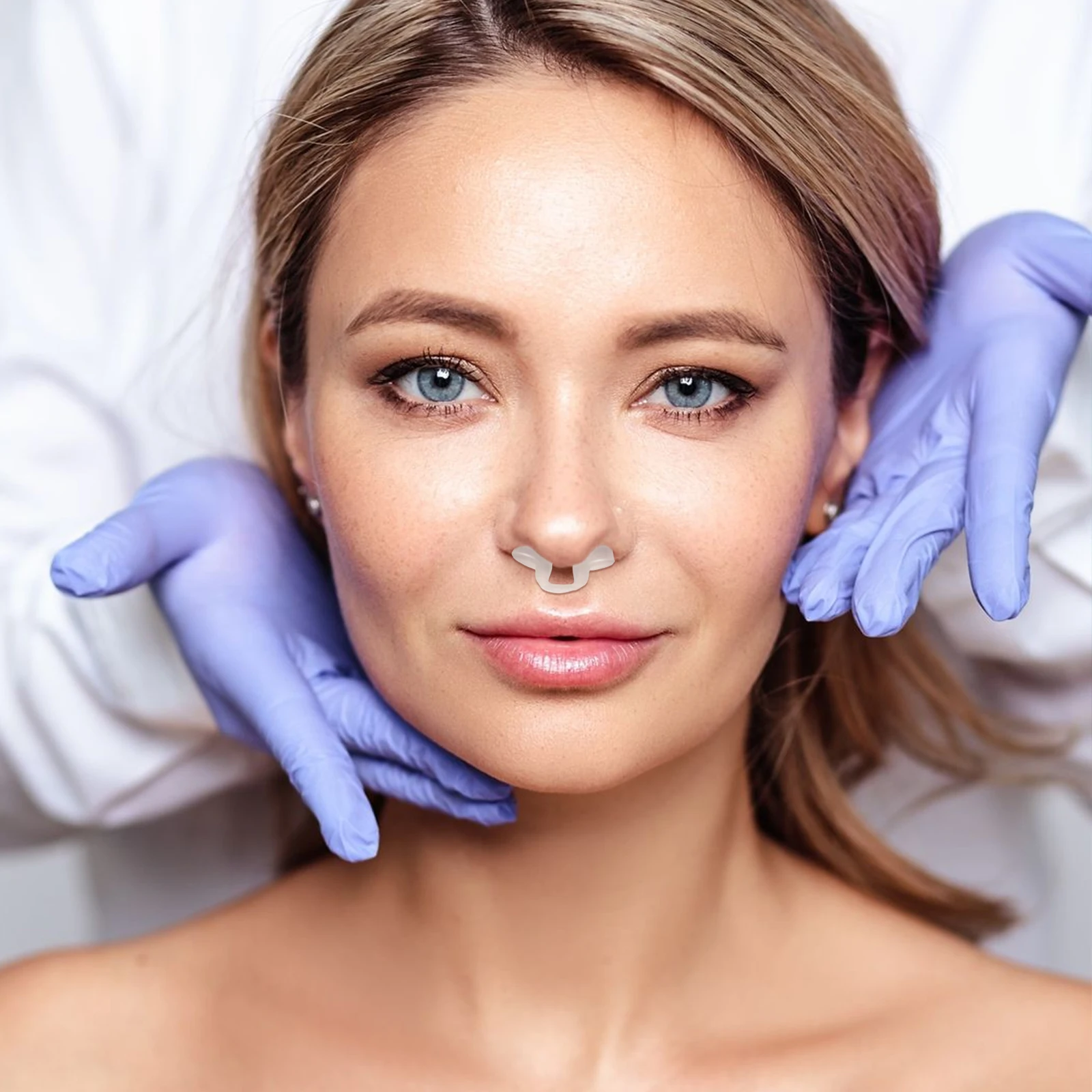 2pcs Nasal Support Fixator Silicone Nostril Retainer Rhinoplasty Recovery Supplies Nose Guard Shaper Post Surgery Broken Nose
2pcs Nasal Support Fixator Silicone Nostril Retainer Rhinoplasty Recovery Supplies Nose Guard Shaper Post Surgery Broken Nose