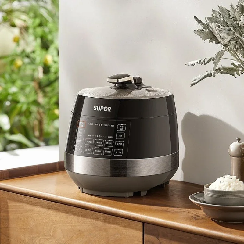 5L Electric Pressure Cooker 0 Coating Stainless Steel Spherical Liner
5L Electric Pressure Cooker 0 Coating Stainless Steel Spherical Liner
