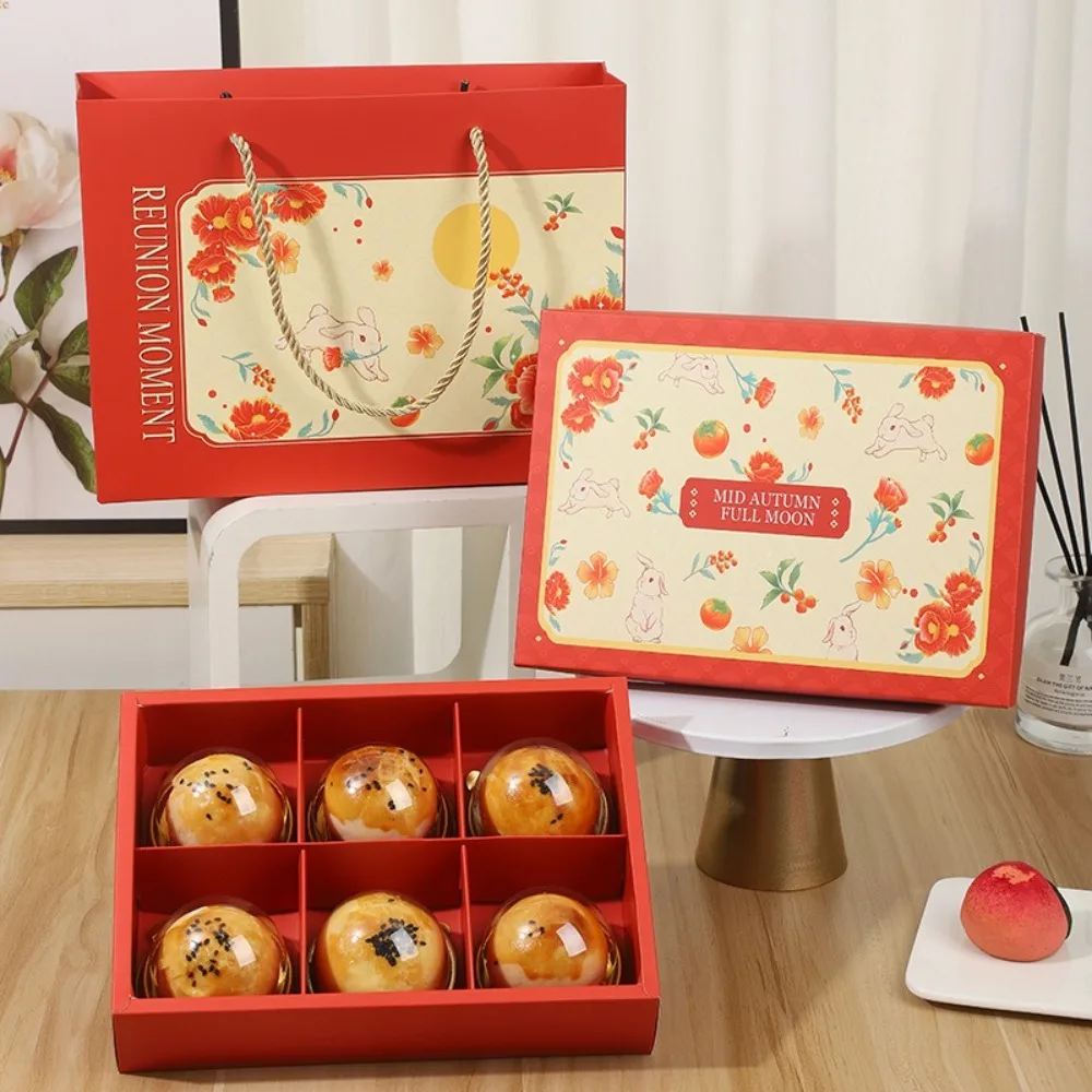 5 Set Chinese Style Mid-Autumn Gift Box Luxury Empty Box Moon Cake Box Rabbit 6/8 Grids Pastry Packaging Box Gift Giving
5 Set Chinese Style Mid-Autumn Gift Box Luxury Empty Box Moon Cake Box Rabbit 6/8 Grids Pastry Packaging Box Gift Giving