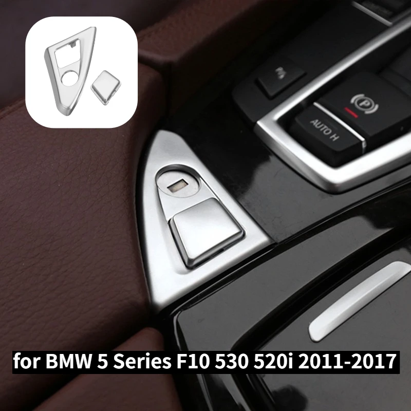 2PCS Car Interior Front Center Console Panel Armrest Box Switch Button Knob Cover Trim for BMW 5 Series F10 530 520i 2011-2017
2PCS Car Interior Front Center Console Panel Armrest Box Switch Button Knob Cover Trim for BMW 5 Series F10 530 520i 2011-2017