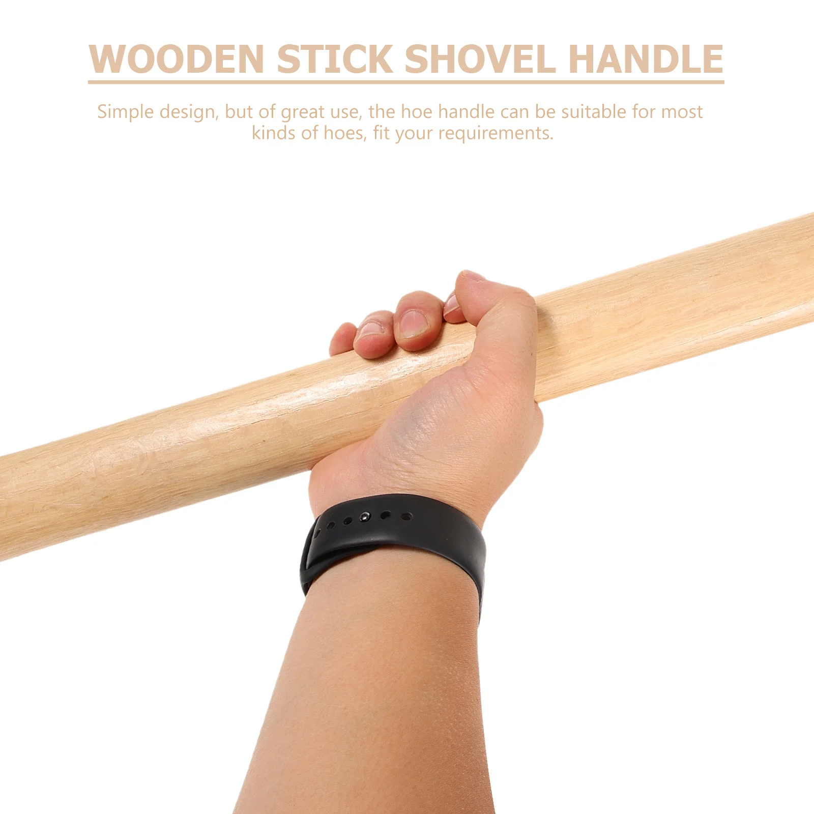 Hoe Handle Wooden Replacement Sturdy Easy Grip Long-Lasting Handle Comfortable Use for Carpenter Woodworking Supplies 
Hoe Handle Wooden Replacement Sturdy Easy Grip Long-Lasting Handle Comfortable Use for Carpenter Woodworking Supplies