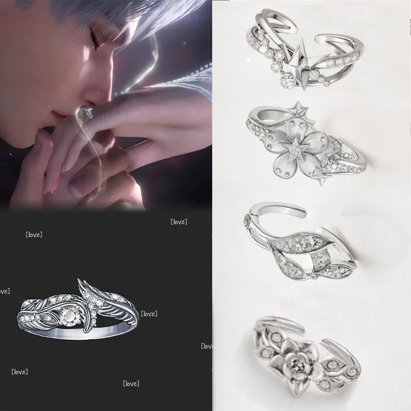 Love and Deepspace Game Peripheral Cosplay Rings Xavier Zayne Rafayel Sylus Caleb Heroine Couple Wedding Rings Collect Gifts
Love and Deepspace Game Peripheral Cosplay Rings Xavier Zayne Rafayel Sylus Caleb Heroine Couple Wedding Rings Collect Gifts